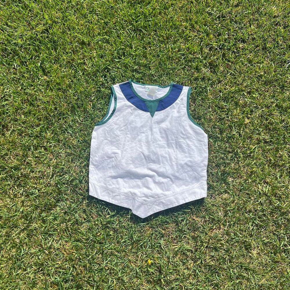 Quantum sports y2k tennis top tank women’s size XS 90s